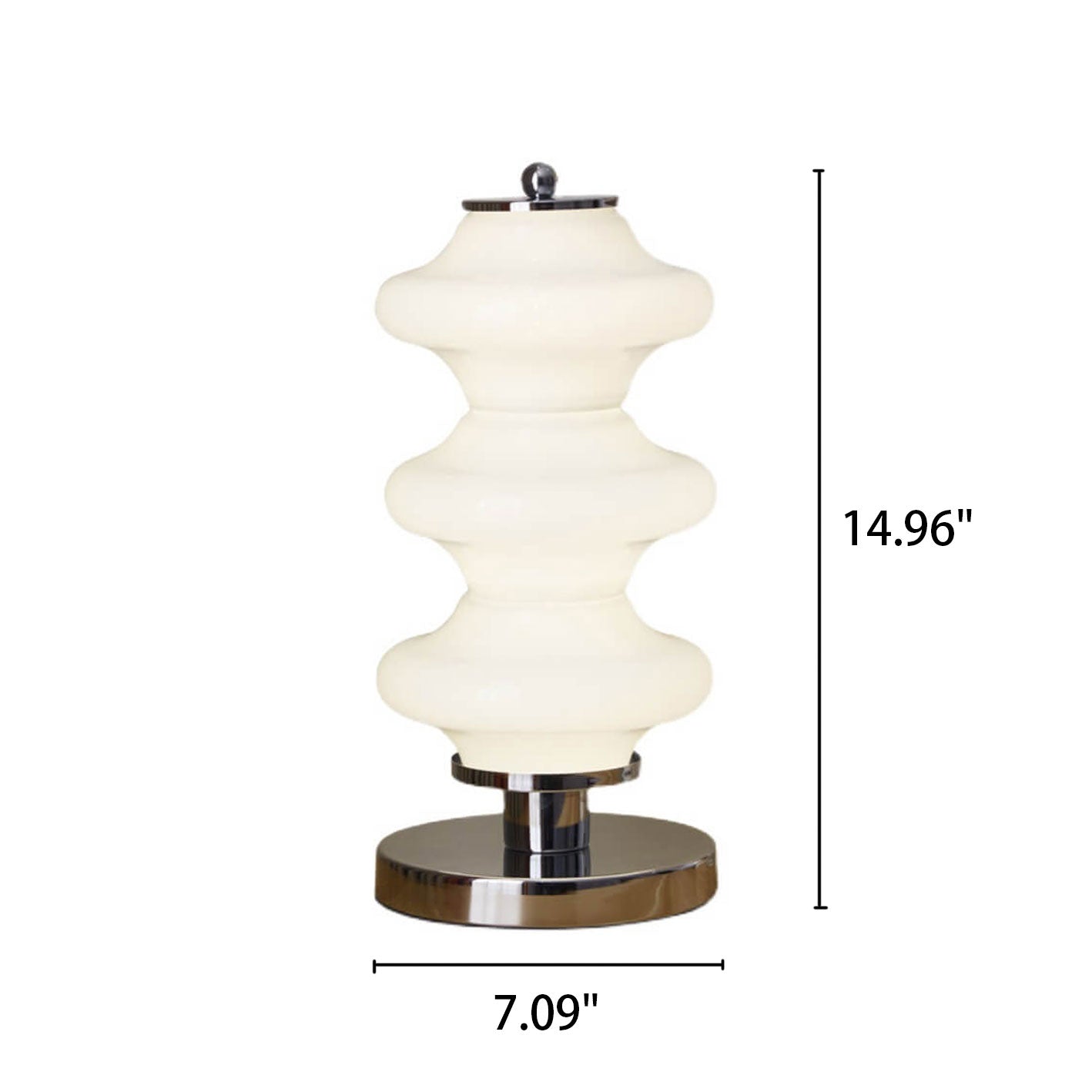 Nordic Glass Gourd Design LED Table Lamp