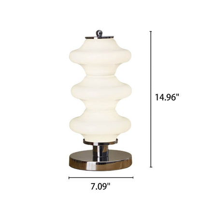 Nordic Glass Gourd Design LED Table Lamp