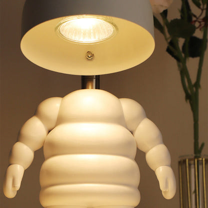 Modern Creative Michelin Robot LED Aromatherapy Melting Wax Table Lamp