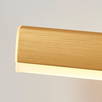 Exquisite PC Lampshade Long Strip LED Mirror Front Wall Sconce Lamp