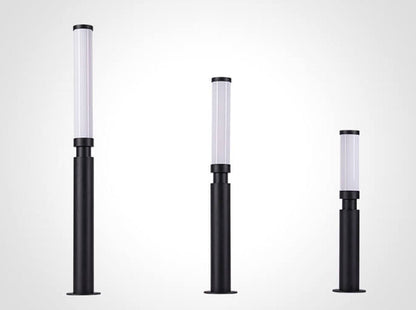 Modern Acrylic Waterproof Creative Lipstick Design LED Outdoor Lawn Floor Lamp