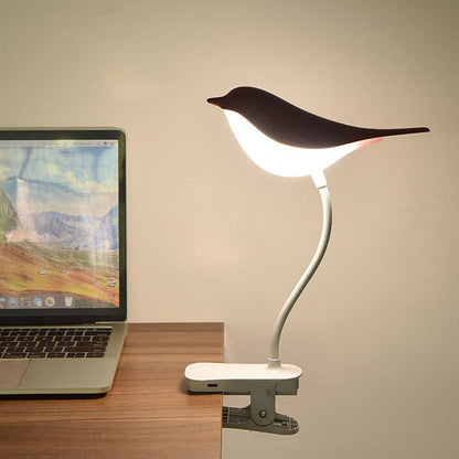 Nordic Creative Bird Clip USB Charging LED Night Light Table Lamp