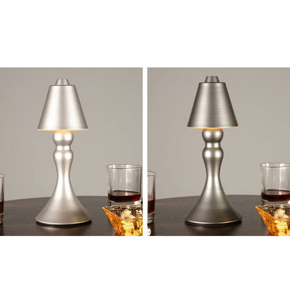 Modern Metal Rechargeable LED Table Lamp