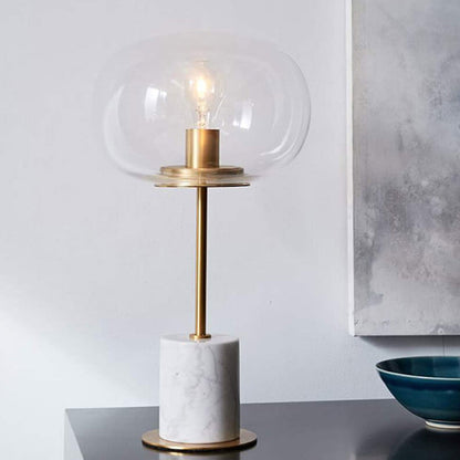Nordic Creative Minimalist Glass Ball 1-Light Table Lamp