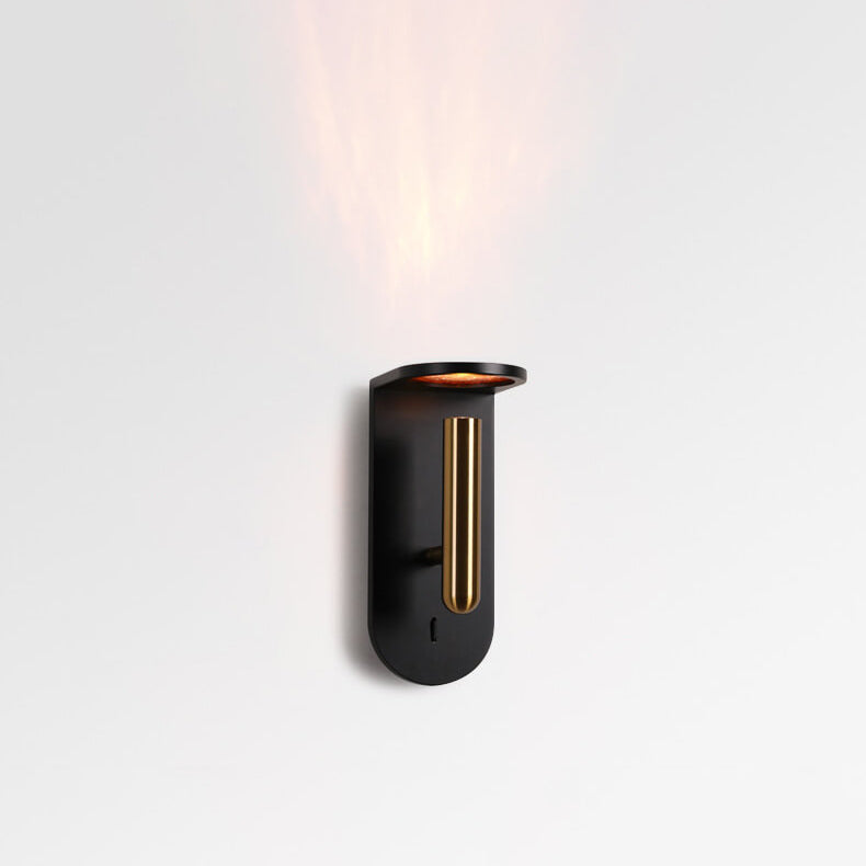 Industrial Creative Flame Light Shadow Rotatable Adjustable LED Wall Sconce Lamp