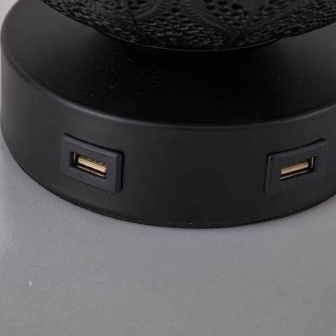 Creative Spherical Metal Projection 1-Light Decorative Table Lamp