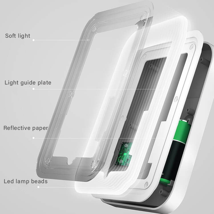 LED Makeup Mirror Touch Sensitive Portable Makeup Mirror