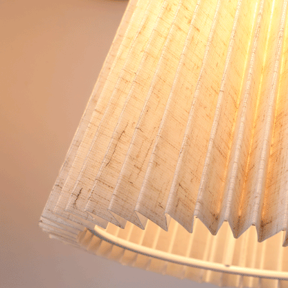 Modern Minimalist Column Fabric Copper 2-Light Wall Sconce Lamp For Living Room