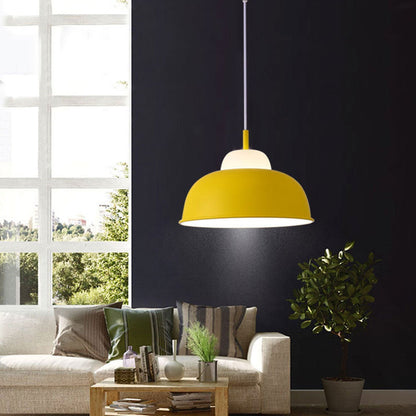 Modern Minimalist Macaron Iron 1-Light Pendant Light