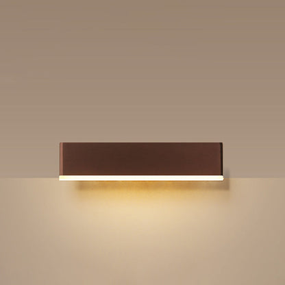 مصباح حائط LED من الحديد المكعب الأكريليكي بتصميم عصري بسيط لغرفة النوم 
