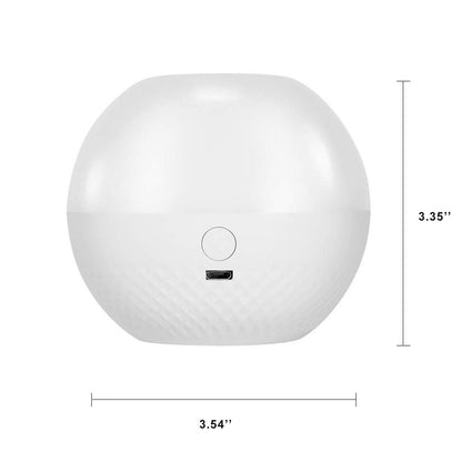 LED Round Ball Night Light 16 Color Remote Control Touch  Table Lamp