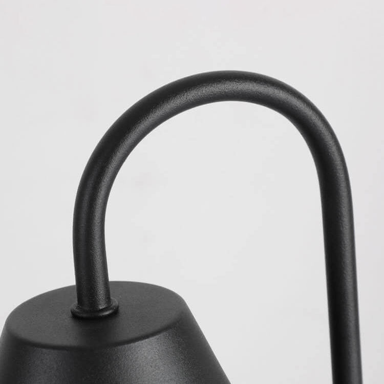 Nordic Solid Marble Base Cone 1-Light Melting Wax Table Lamp