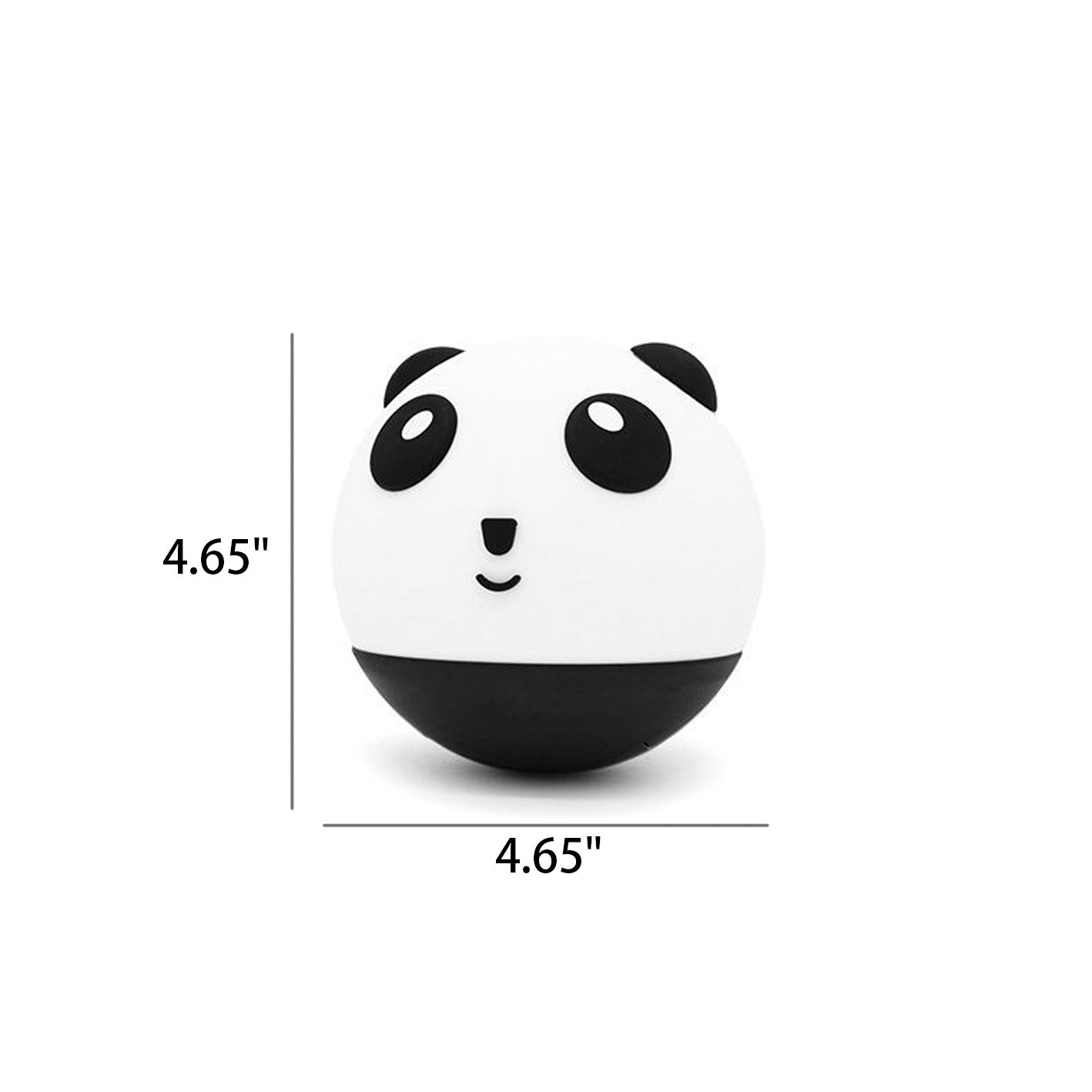 Cute Panda Tumbler Silicone LED Night Light