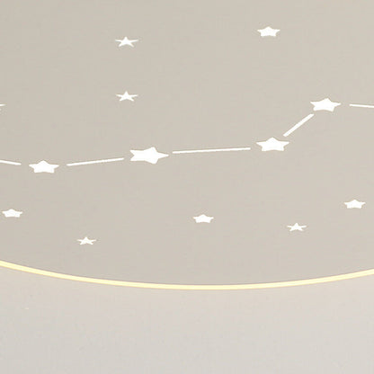 Modern Creative Dipper Round LED Flush Mount Ceiling Light