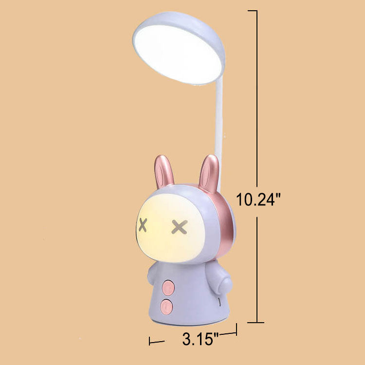 Cartoon Doll ABS Colorful Eye Care LED Kids Desk Lamp