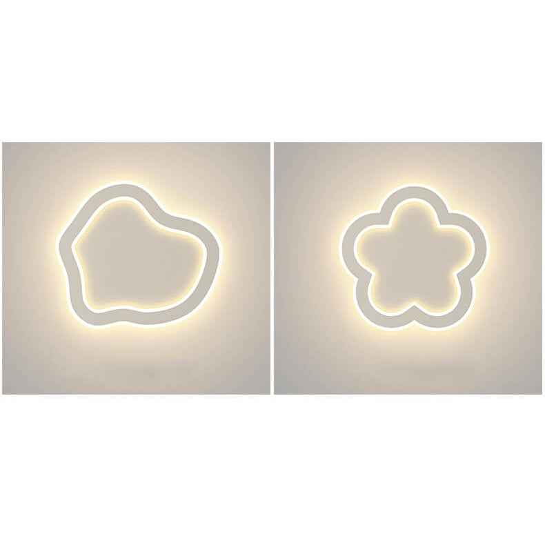 مصباح حائط LED بتصميم إبداعي عصري مصنوع من الحديد والأكريليك 