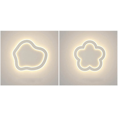مصباح حائط LED بتصميم إبداعي عصري مصنوع من الحديد والأكريليك 
