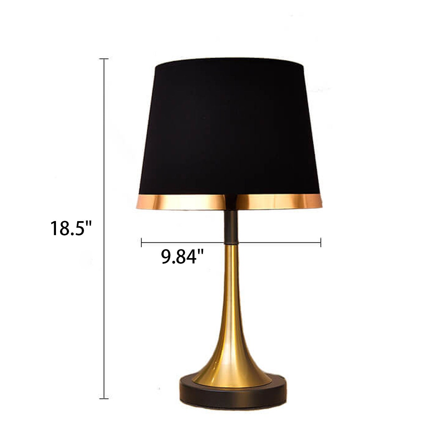 European Retro Fabric 1-Light Table Lamp