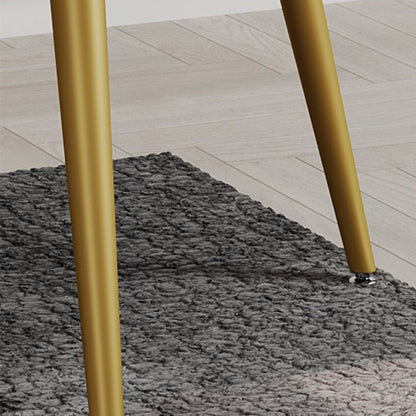 Modern Minimalist Sponge Square Vanity Stool Backrest For Bedroom