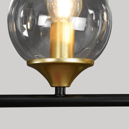 ثريا جزيرة فاخرة بتصميم كرة مستديرة من Nordic Creative Light، مزودة بـ 4/5/6 مصابيح 