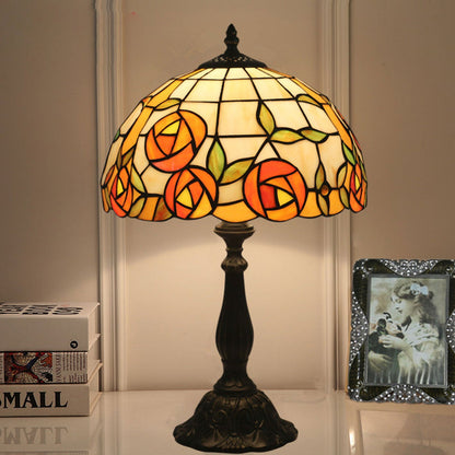 Tiffany Zinc Alloy Color 1-Light Table Lamp
