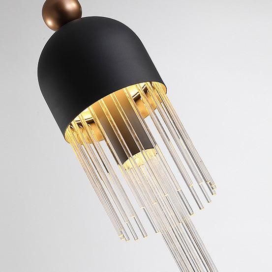 ثريا LED من الألومنيوم بتصميم عصري إبداعي غير منتظم لغرفة المعيشة 
