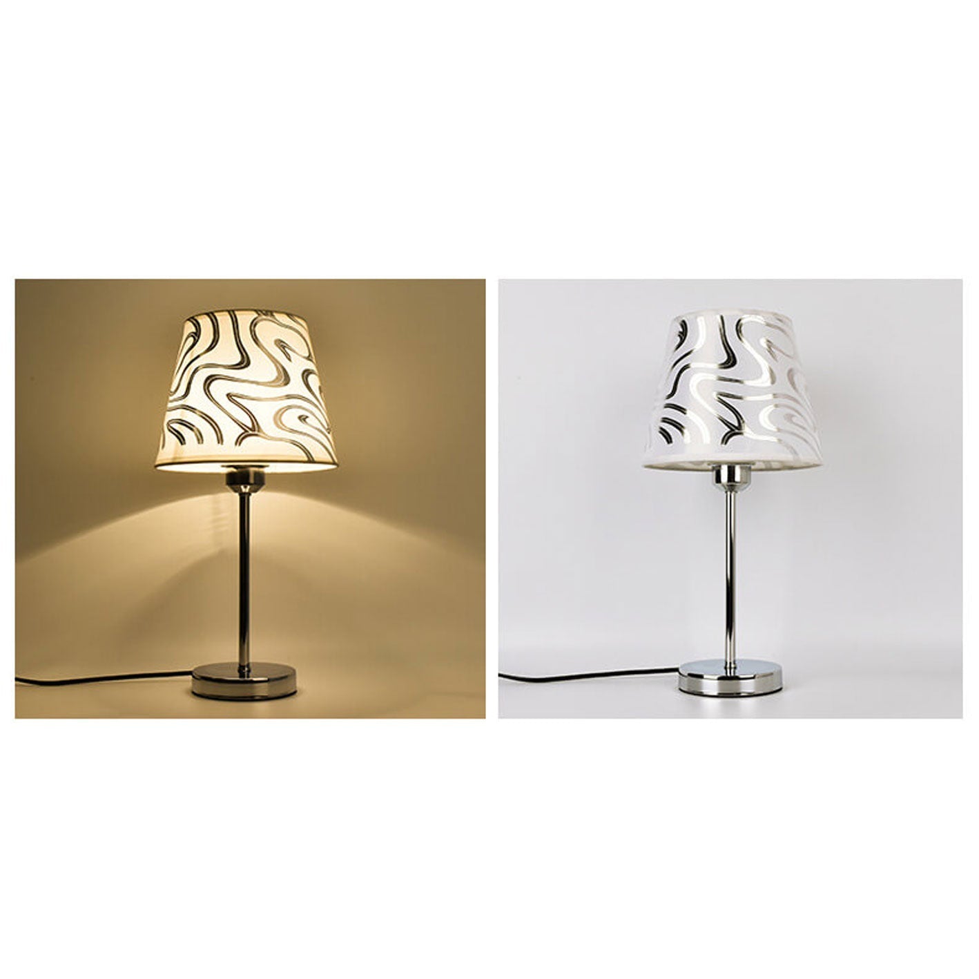 European Retro Fabric 1-Light Table Lamp