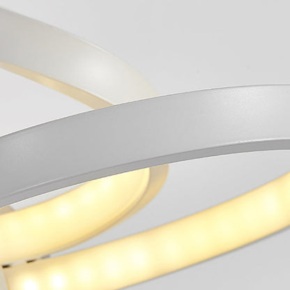 Contemporary Creative Bar Wave Aluminium Acrylic LED Wall Sconce Lamp For Living Room