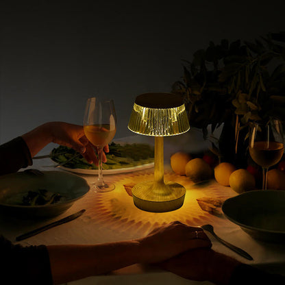 Creative Crystal Mushroom LED Night Light Table Lamp