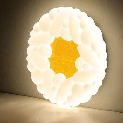 Scandinavian Modern Minimalist Acrylic Children's LED Flush Mount Ceiling Light