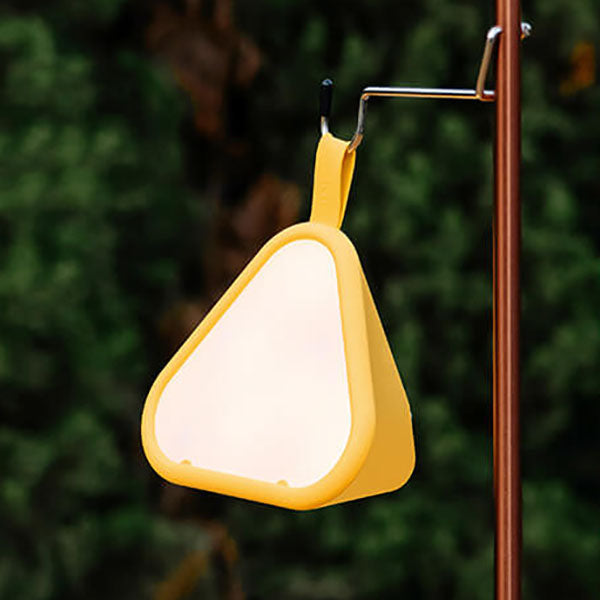 Creative Triangle Seven Color Atmospheric LED Night Light Table Lamp