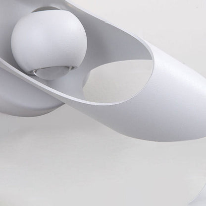 Modern Creative Hollow Cylindrical Aluminum LED Wall Sconce Lamp