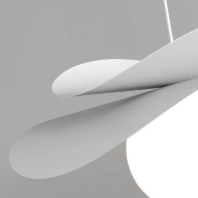 Modern Simple Straw Hat 1-Light Pendant Light
