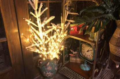 60 Light Simulation Tree Branch USB Charging LED Table Lamp