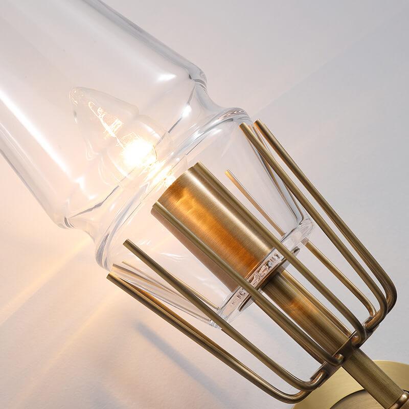 Modern Creative Torch Shaped Metal 1-Light Wall Sconce Lamp