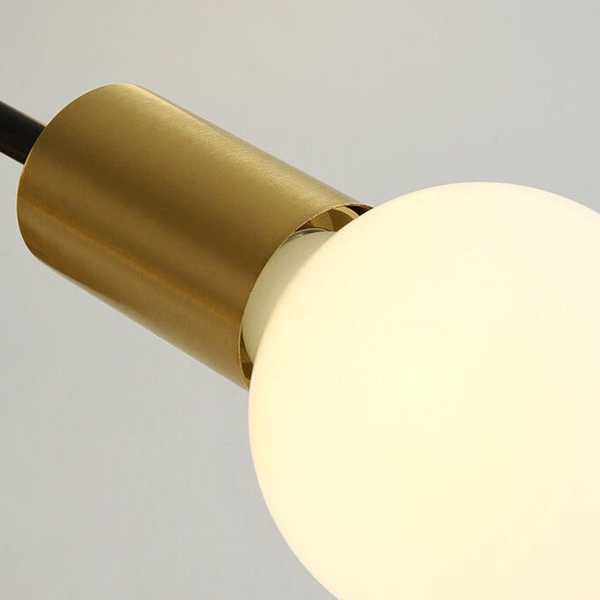 إضاءة LED شبه مسطحة بمصباحين بتصميم بسيط 