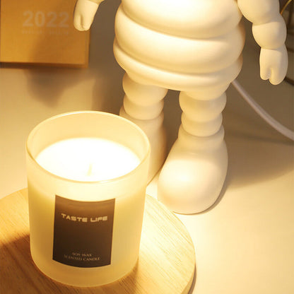 Modern Creative Michelin Robot LED Aromatherapy Melting Wax Table Lamp