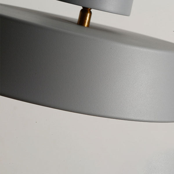 Nordic Minimalist Round Pot Iron LED Flush Mount Ceiling Light
