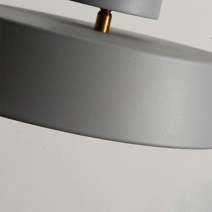 Nordic Minimalist Round Pot Iron LED Flush Mount Ceiling Light