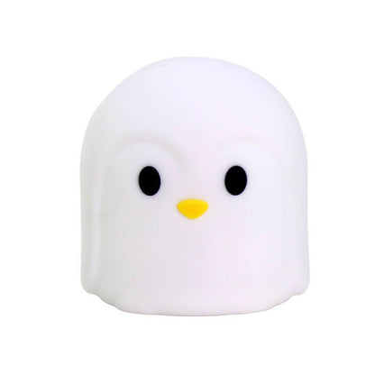 Creative Colorful Penguin Shape Silicone LED Table Lamp