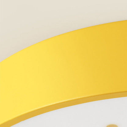 Cartoon Creative Colorful Round Children LED Flush Mount Ceiling Light