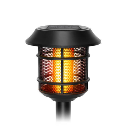 Solar Simulation Flame Lamp LED Outdoor Decorative Floor Lamp