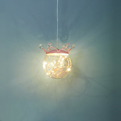 クリエイティブな装飾用カスミソウ1灯LEDペンダントライト