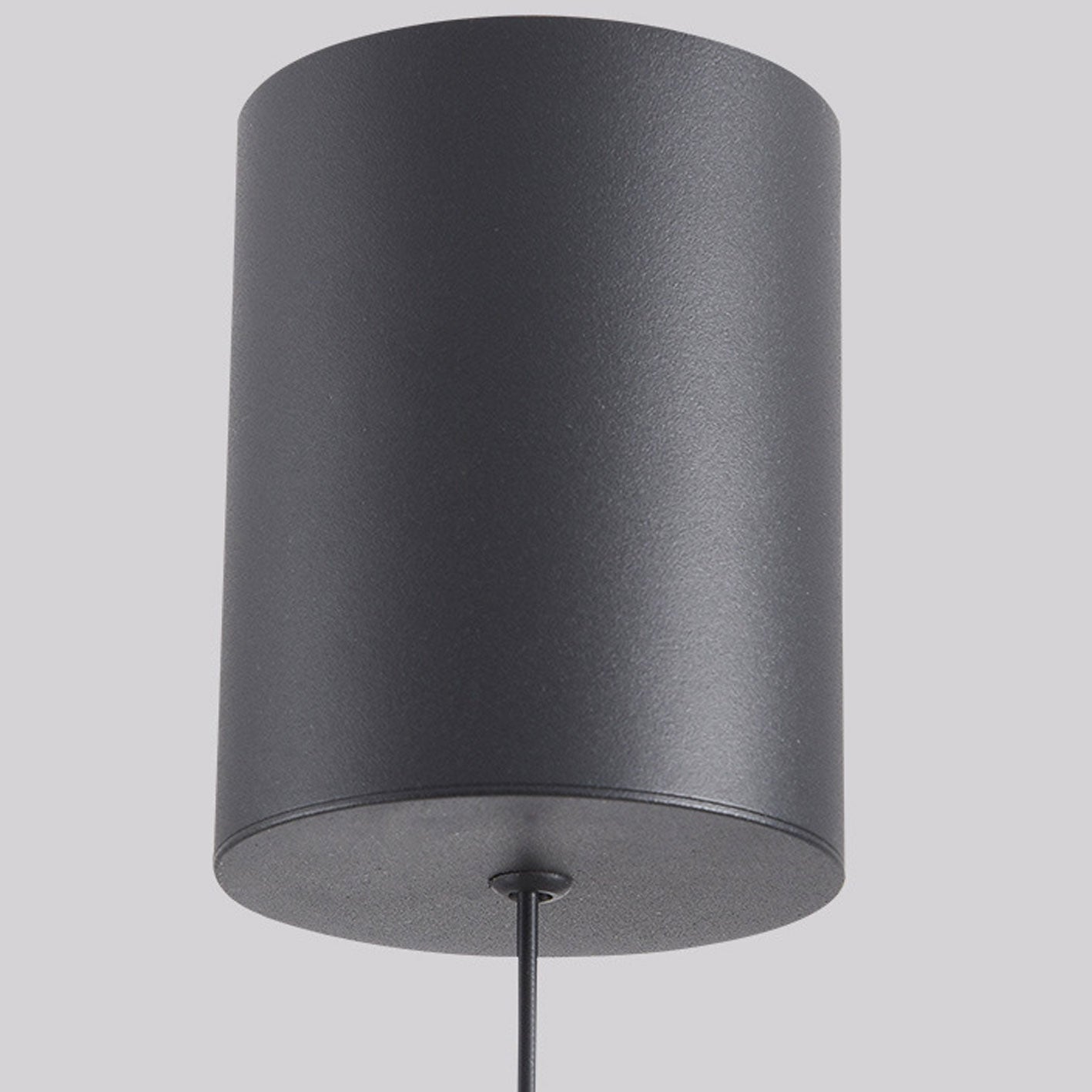 Modern Minimalist Solid Color Free Lift Conical 1-Light Pendant Light