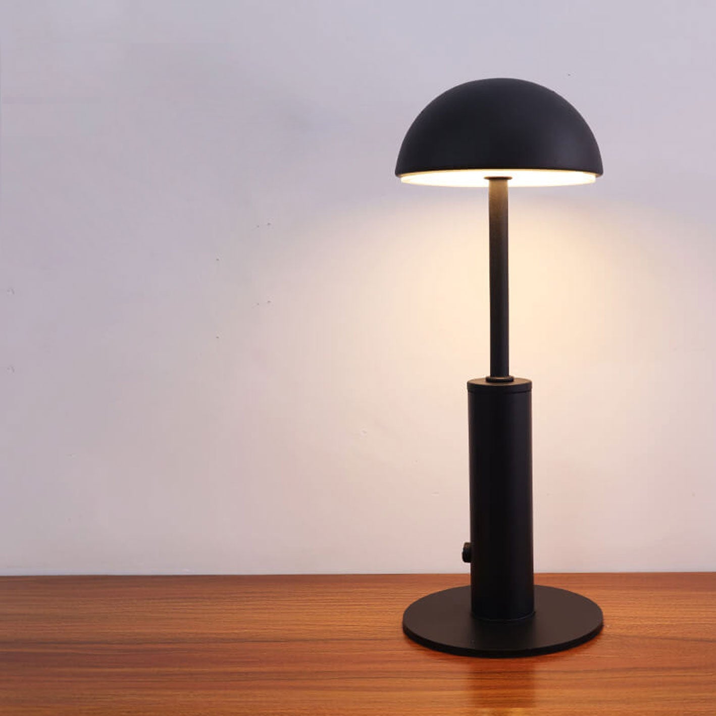 European Wrought Iron LED Rechargeable Table Lamp
