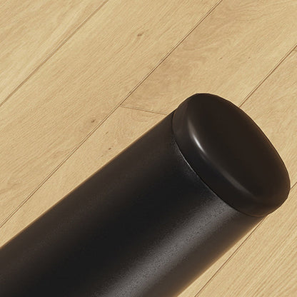 Contemporary Scandinavian PU Leather Carbon Steel Sponge Latex Square Dining Chair Backrest For Dining Room