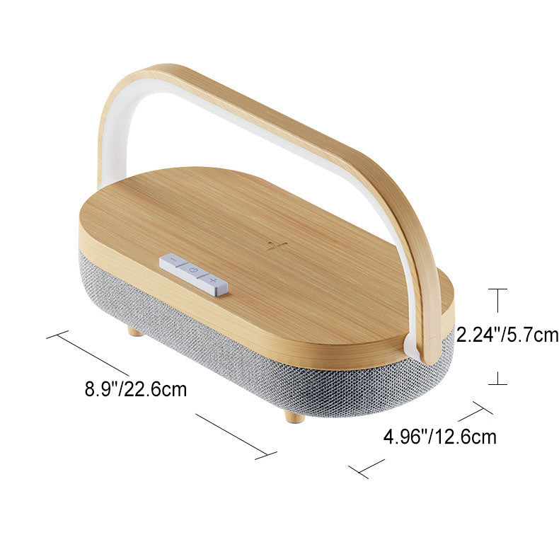 Modern Wireless Charging Induction Bluetooth Charging USB LED Table Lamp