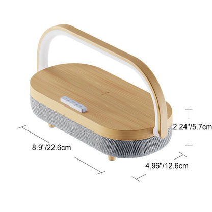 Modern Wireless Charging Induction Bluetooth Charging USB LED Table Lamp