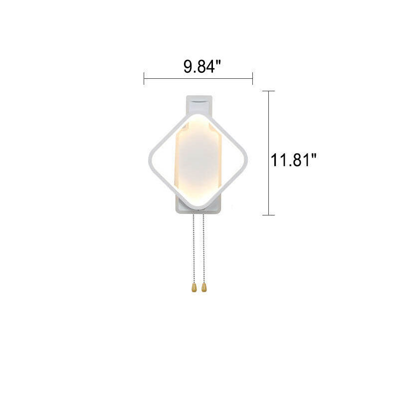 مصباح حائط LED مربع ملون إبداعي حديث 