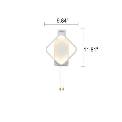 مصباح حائط LED مربع ملون إبداعي حديث 